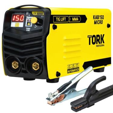 Imagem de Máquina Aparelho Solda Inversora 150A 220v Tig Lift MMA Tork - Super T