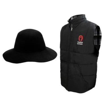 Imagem de Kit Chapéu Cata Ovo + Colete Mangalarga SV53022 - Marcatto, GG