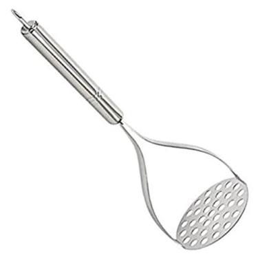 Imagem de Amassador Espremedor De Batatas Purê De Inox Cabo Reforçado - Rio Tiju