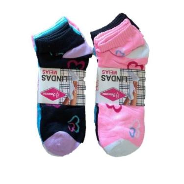 Imagem de kit 48 pares de meia soquete masculino e ou feminino atacado - Sport, 