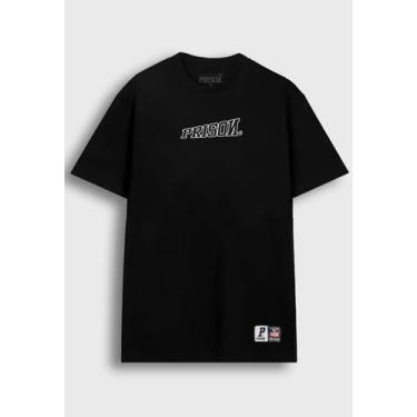 Imagem de Camiseta Streetwear Prison Black and White Chart, G