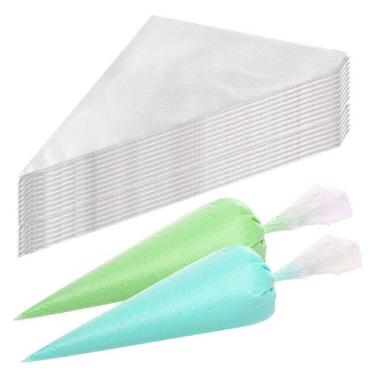 Imagem de 200 Saco/Manga de Confeitar Descartável Grande 38cm 200 Uni - udlandia