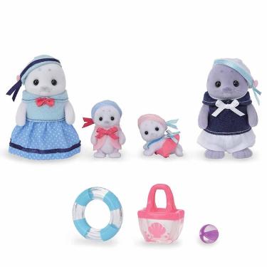 Imagem de Figuras - Sylvanian Families - Família das Focas - Epoch Magia