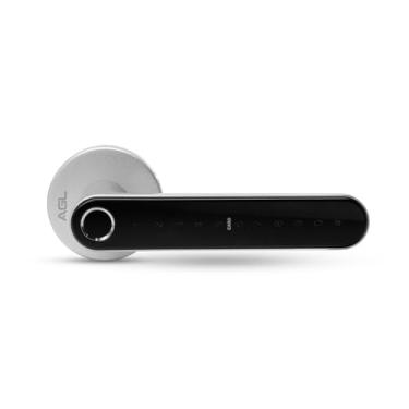 Imagem de Fechadura Digital AGL N31: Biometria + Bluetooth + Senha + Cartão + Chave