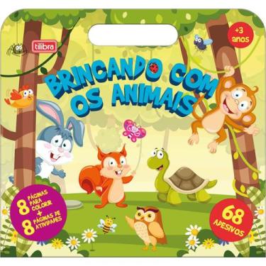 Imagem de Cartilha de Atividades Maleta Animais Académie 8 Folhas Tilibra