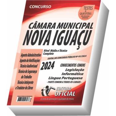 Imagem de Apostila Câmara Municipal de Nova Iguaçu - RJ - Nível Médio e Técnico 