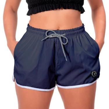 Imagem de Short Feminino Moda Praia Leve Verão Academia Corrida - w2store, XG, F