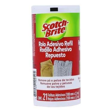 Imagem de Refil Rolo Adesivo Tira Pêlos Scotch Brite 3M