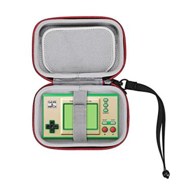 Imagem de RLSOCO Estojo de transporte para Nintendo Game & Watch: Super Mario Bros/The Legend of Zelda (zíper preto)