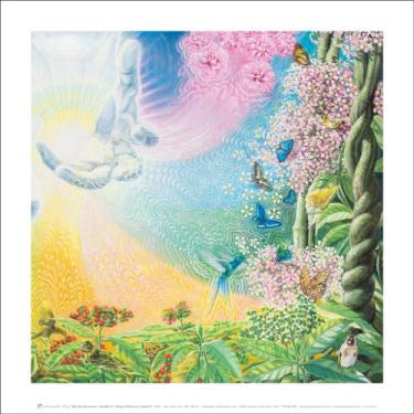Imagem de Pôster Encantos da Natureza - religião - magia - 50x50cm - pronta entr