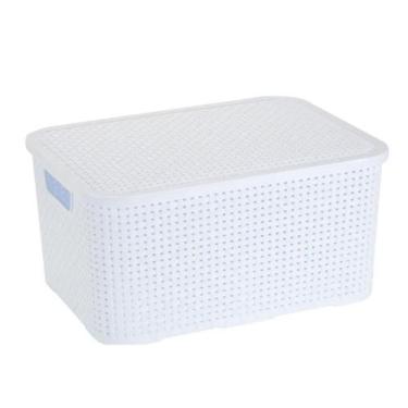 Imagem de Caixa Organizadora Rattan 18L 38x28x18 - Monte Libano - Monte Líbano, 