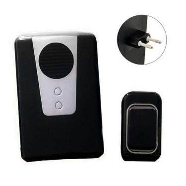 Imagem de Campainha Sem Fio A Prova D'agua 150m Residencial Comercial - shop mix