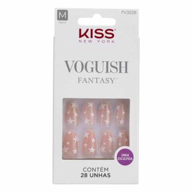 Imagem de Unhas Postiças Kiss NY Voguish Fantasy - In The Stars, 1 Un