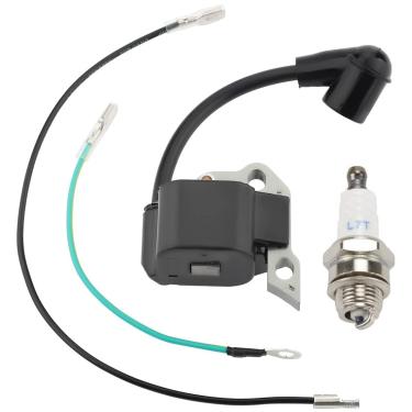 Imagem de Wellsking 1130 400 1302 Kit de bobina de ignição para motosserra STIHL 017 018 MS170 MS180 com velas de ignição