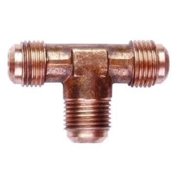 Imagem de Te Latao Gas 5/8 Unf(e) P/tubo Cobre 3/8 3084 Jackwal - Dauge Materiai