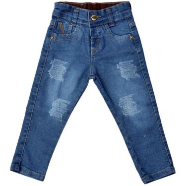 Imagem de Calça Sarja Sport Fino - Miguelito Moda Infantil, TAM.M - Bebe de 4 A 