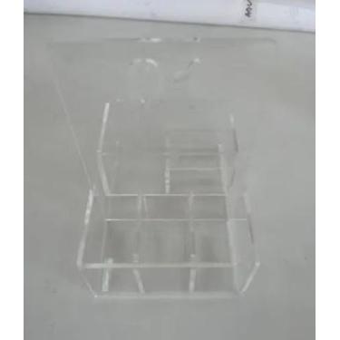 Imagem de Porta Guardanapos Saches Numerador Acrílico Cristal Bar Mesa Cozinha 1