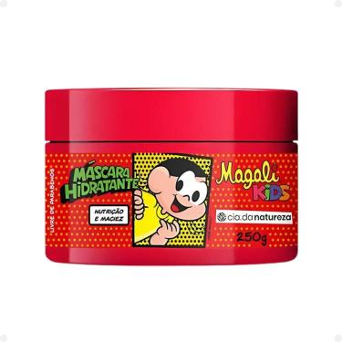 Imagem de Máscara Hidratante Cia da Natureza Magali Kids Cabelos Ondulados e Cacheados 250g