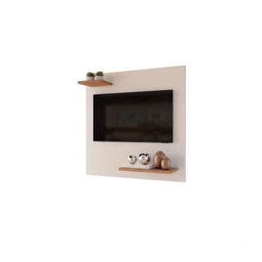 Imagem de PAÍNEL P/TV DE 32" Joker C/NICHO INFERIOR E SUPERIOR (Offwhite/FREIJÓ)