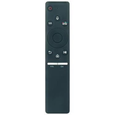 Imagem de Beyution Controle remoto de voz de substituição BN59-01241A BN59-01242A compatível com Samsung Smart TV UA55KU7000W UA55KU7500W UN43KU7000F UA55KS9000W UN49KU7500FXZA UN55KU7500 UN55KUU 7500F