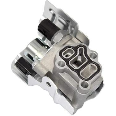 Imagem de WULYGO 15810-RAA-A03 VTEC Válvula solenoide carretel com interruptor de pressão de óleo e junta compatível com Honda Accord, CR-V, Element, Civic Si, Acura RSX - Substitui 15810-PPA-A01 15810-RAA-A01