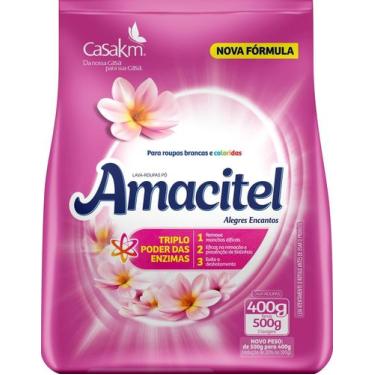Imagem de Amacitel Sabao Em Po Alegres Encantos 400G - Casa Km