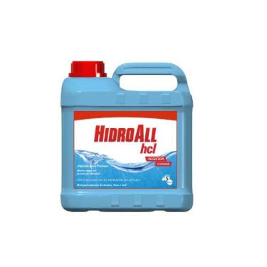 Imagem de Algicida Choque Para Piscina Hcl 5 Lts - Hidroall
