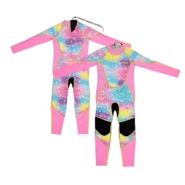 Imagem de Cheekaaboo Roupa de mergulho de neoprene unissex UPF50 2,5 mm para natação, surfe, mergulho com snorkel