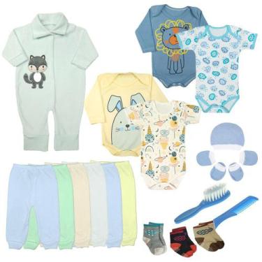 Imagem de Kit Maternidade 18 Peças Enxoval Completo Roupa De Bebê PMG - Koala Ba