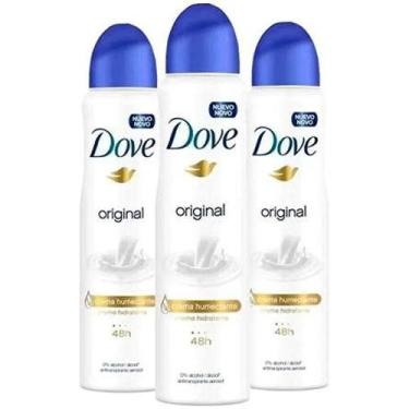 Imagem de Kit  3 Unidades Desodorante Dove Original Aerosol 150ml/89g