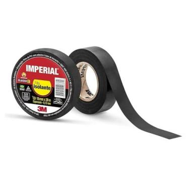 Imagem de Fita 3M Isolante 18MMX20M Imperial Preta