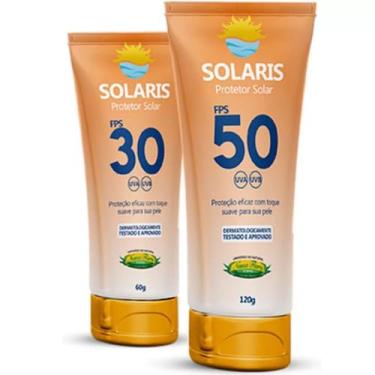 Imagem de Kit Protetor Solar FPS 30 e FPS 50 facial 60g corporal 120g Nossa flora