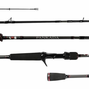 Imagem de VARA DE PESCA PESCARIA PARA CARRETILHA LUMIS PANKADA 5'8" (1.76M) 6-17LB CARBONO TORAYCA IM8-2 PARTES - PASSADORES FUJI - PESCA ESPORTIVA - TUCUNARÉ