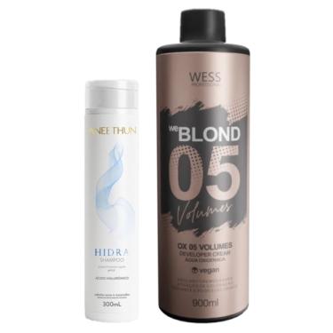 Imagem de Aneethun Shampoo Hidra 300ml + Wess ox 5 Vol. 900ml