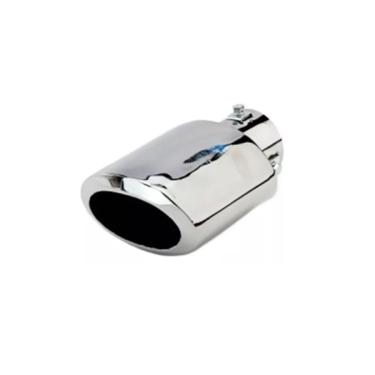 Imagem de Ponteira esportiva 175mmx63mm chanfrada Fiat Punto Uno Mobi