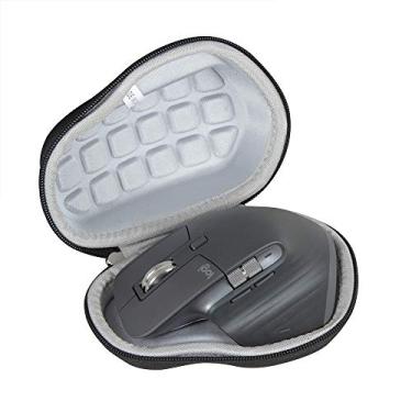 Imagem de Hermitshell Capa rígida preta de viagem para Logitech MX Master 3 / Logitech MX Master 3S Advanced Wireless Mouse-2.0 versão de atualização sem agitação