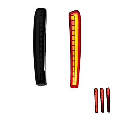 Imagem de GTINTHEBOX Lente fumê estilo Tusk LED para-choque traseiro refletor luz de freio sequencial sequencial lâmpada traseira compatível com Toyota Corolla Sedan 2020 2021 2022 2023