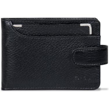 Imagem de Carteira Couro Masculina Artlux 053, Preto