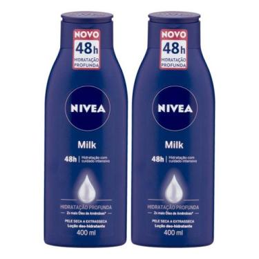 Imagem de Kit 2 und Loção Hidratante Nívea Milk Pele Extra Seca 400ml - NIVEA