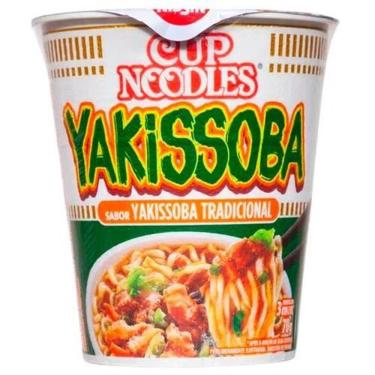 Imagem de Cup Noodles Macarrão Instantâneo Yakissoba Pote 68g