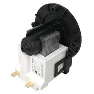 Imagem de HUAYUWA Conjunto de motor de bomba de drenagem de arruela BPX2-2L 5859EN1004J AC 220V-240V, compatível com acessórios de peça de reparo de drenagem de água para máquina de lavar tambor LG