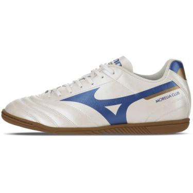 Imagem de Chuteira de Futsal Masculina Mizuno Morelia Club IN, Branco, 41