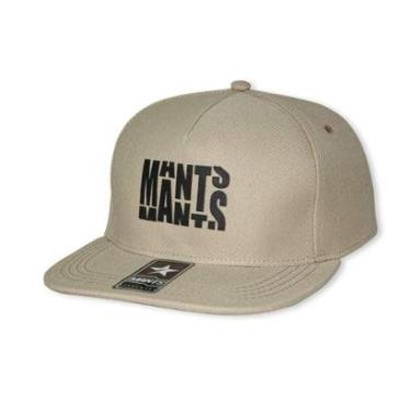 Imagem de Boné Bege Unissex Americano Aba Reta Super Cap - Mants Clothing-Masculino