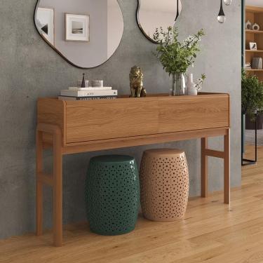 Imagem de Aparador Elegance Lukaliam 2 Gavetas Madeira Maciça