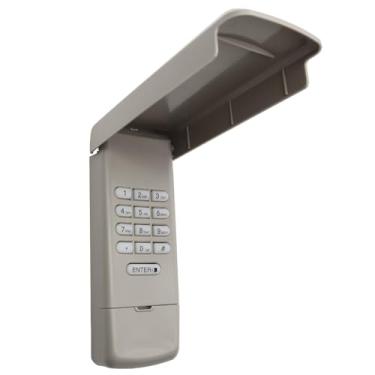 Imagem de Teclado universal para abridor de porta de garagem compatível com liftmaster Chamberlain Craftsman com botão de aprendizagem vermelho/laranja, amarelo, roxo, verde, substitui G940EV-P2, 878max,