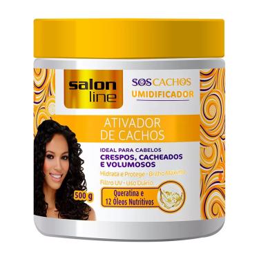 Imagem de Ativador Cachos SOS Salon Line 500g