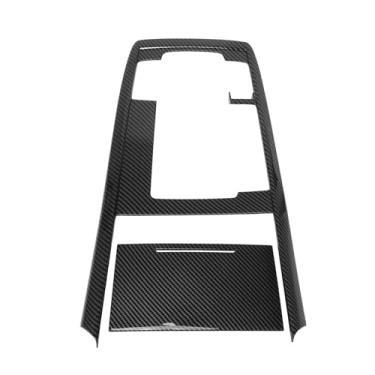Imagem de TUCKBOLD Capa de botão de mudança de marchas ABS para Mazda CX-30 CX30 20 21 22 23 24 25 painel de engrenagem de console decalque adesivo acabamento acessórios interiores preto 1 conjunto