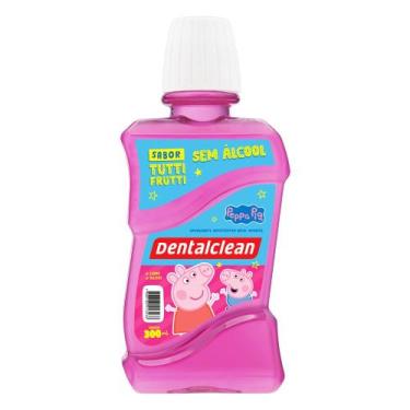 Imagem de Enxaguante Bucal Dentalclean Peppa Sem Álcool 300ml
