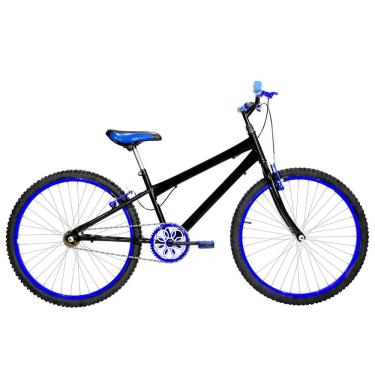 Imagem de Bicicleta Masculina Aro 26 Rbx Alumínio Colorido Cor Preta E Azul
