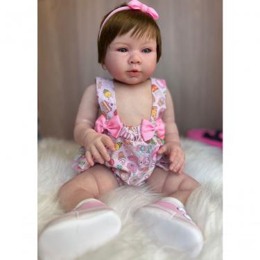Imagem de Bebê Reborn Bella - Kit Simples Corpo Do Bebê Tecido